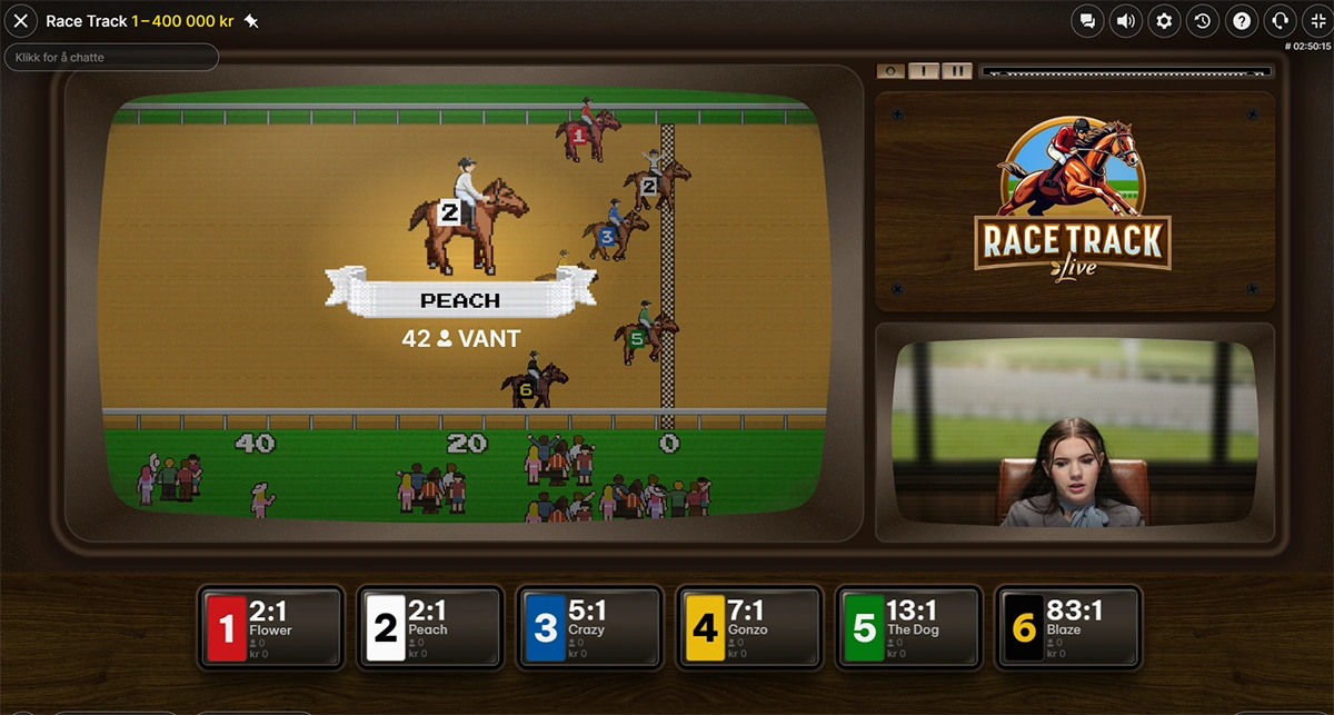 Race Track Live spill