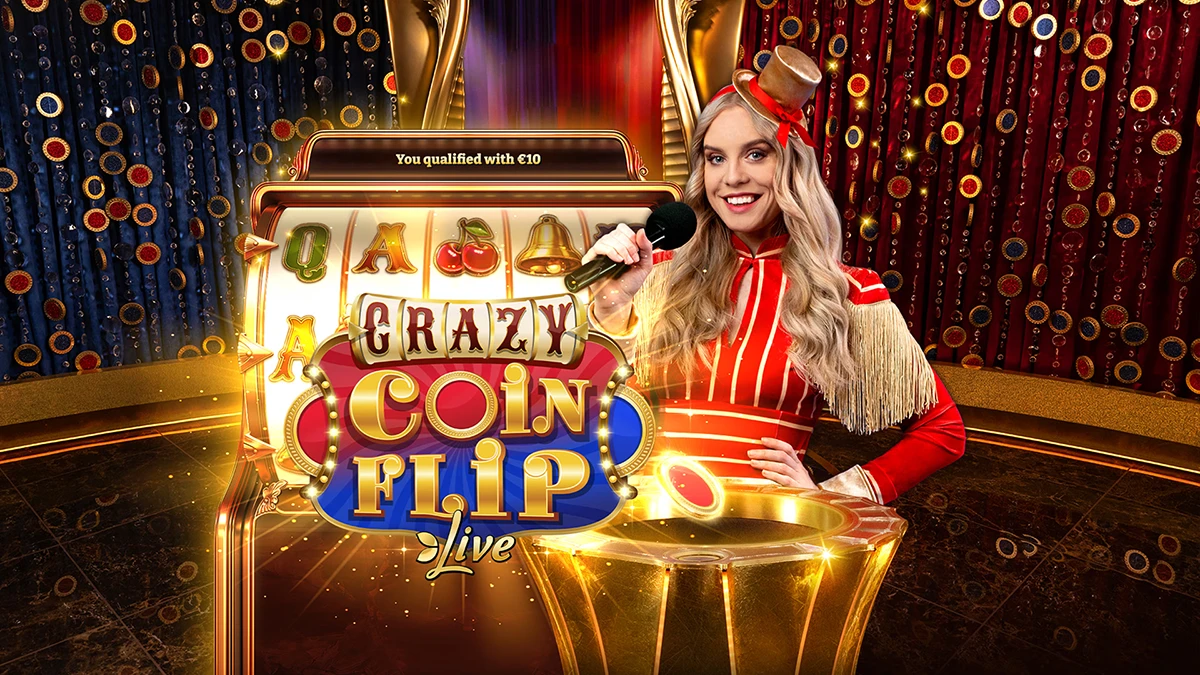 crazy coin flip live norge